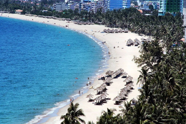 Vé máy bay đi Nha Trang Vietjet - Biển Nha Trang